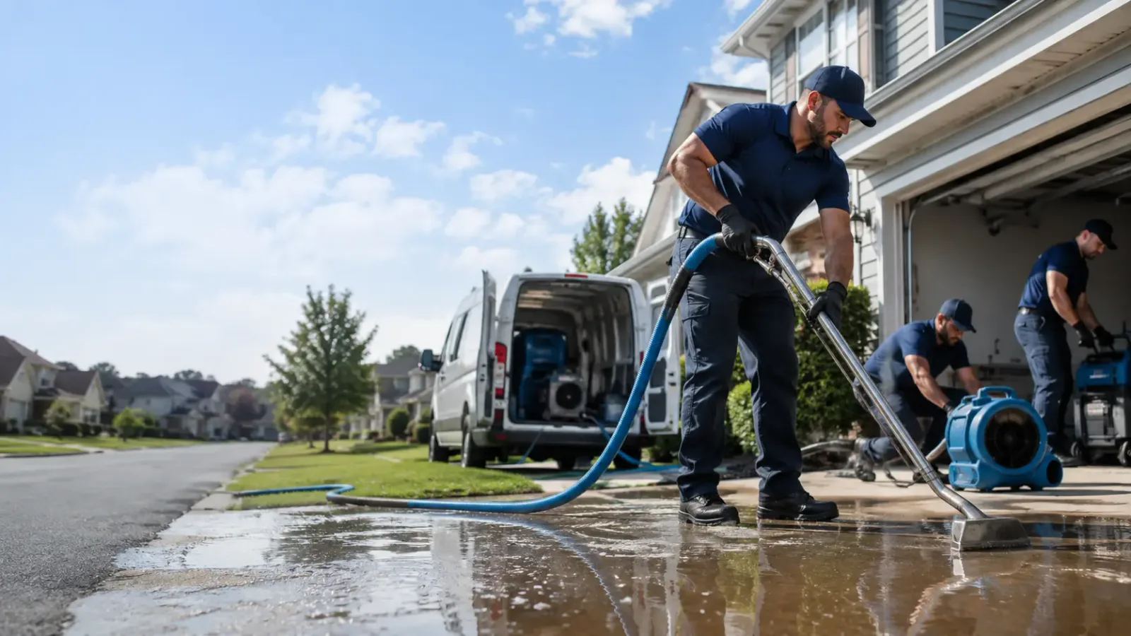 Flooded Basement Cleanup in Unionville, CT